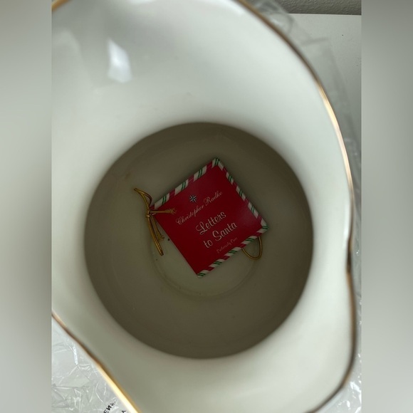 Vintage Christopher Radko Letters to Santa pitcher 8.25” Christmas Tree - Picture 4 of 13